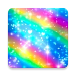 glitter wallpapers sparkling android application logo